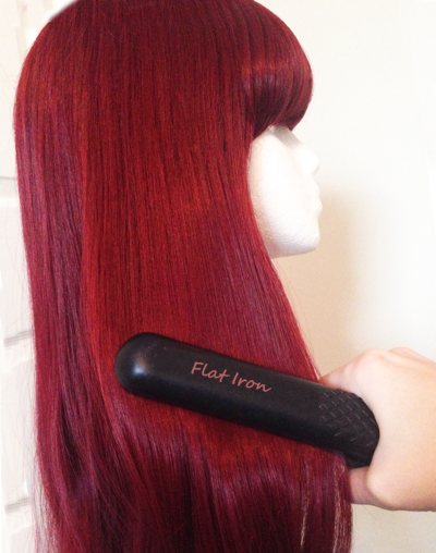 CAN YOU STRAIGHTEN SYNTHETIC HAIR?