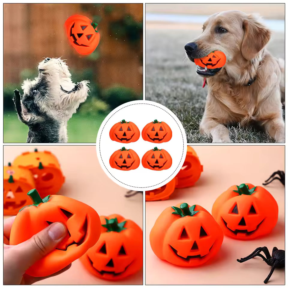 Puppy Toys Pumpkin Dog Chewing